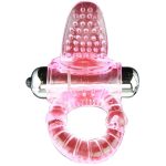 BAILE - SWEET ABS 10 RHYTHMS RING PINK VIBRATOR PENIS RING