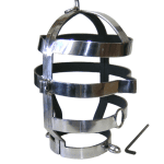 METAL HARD - MASK WITH STEEL NECKLACE - Image 2