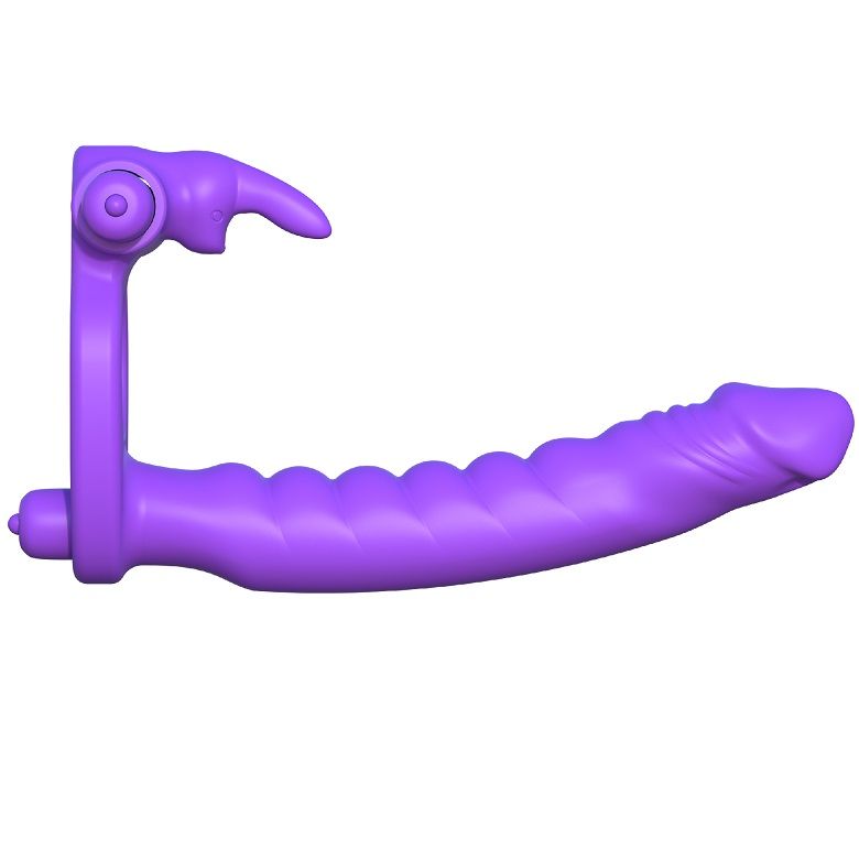 img_35514_fa5a505848501d0e1df30287a6c407e4_1 FANTASY C-RINGZ - SILICONE DOUBLE VIBRATOR RABBIT - Image 2