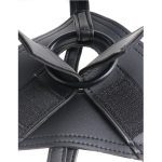 KING COCK - HARNESS WITH BLACK REALISTIC PENIS 22.9 CM - Image 2