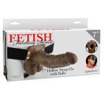 FETISH FANTASY SERIES - SERIES 7 HOLLOW STRAP-ON WITH BALLS - Image 2