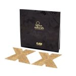 BIJOUX - INDISCRETS FLASH CROSS GOLD NIPPLE COVERS - Image 2