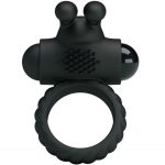 PRETTY LOVE - EUDORA VIBRATING RING WITH STIMULATOR - Image 2