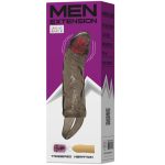 BAILE - PENIS EXTENDER SHEATH WITH VIBRATION AND STRAP FOR TESTICLES 13.5 CM - Image 2