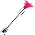 SECRETPLAY - BLACK AND FUCHSIA WHIP & FEATHER - Image 2