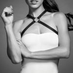 BIJOUX - INDISCRETS MAZE CROSSED CHEST HARNESS BLACK - Image 2