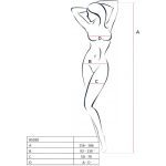PASSION - WOMAN BS020 WHITE BODYSTOCKING ONE SIZE - Image 2