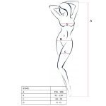 PASSION - WOMAN BS045 BODYSTOCKING BLACK ONE SIZE - Image 2