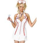 LEG AVENUE - COSTUMES - HEAD NURSE DRESS 3 PIECES SET SIZE L/XL - Image 2