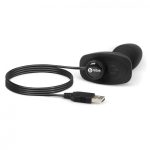 B-VIBE - RIMMING REMOTE CONTROL ANAL PLUG PETITE BLACK - Image 2