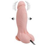 BAILE - REALISTIC VIBRATING AND INFLATABLE DILDO 18.8 CM - Image 2