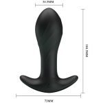 PRETTY LOVE - BLACK ANAL VIBRATOR - Image 2