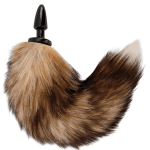 DARKNESS - NATURAL TAIL WITH SILICONE ANAL PLUG 10 CM - Image 2