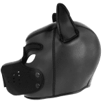 DARKNESS - NEOPRENE DOG MASK WITH REMOVABLE MUZZLE M - Image 2