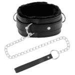 DARKNESS - COMFORTABLE POSTURE NECKLACE WITH LEATHER CHAIN - Image 2