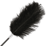 DARKNESS - BLACK LOVE FEATHER WHIP 56 CM - Image 2