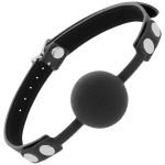 DARKNESS - BLACK SILICONE GAG - Image 2