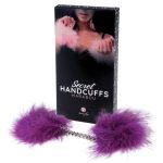 SECRETPLAY - PURPLE MARABOU HANDCUFFS - Image 2