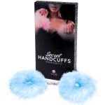 SECRETPLAY - BLUE LIGHT MARABOU HANDCUFFS - Image 2
