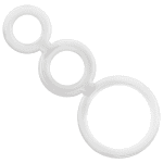 ADDICTED TOYS - RINGS SET FOR PENIS TRANSPARENT - Image 2