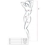 PASSION - WOMAN BS062 WHITE BODYSTOCKING ONE SIZE - Image 2
