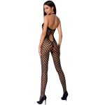 PASSION - WOMAN BS065 BODYSTOCKING BLACK ONE SIZE - Image 2