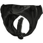 DARKNESS - PANTIES WITH PLUG AND INTERCHANGEABLE DILDO - Image 2