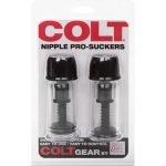 CALEXOTICS - COLT SUCTION CUPS WITH STIMULATING WAVES FOR THE NIPPLE, BLACK - Image 2