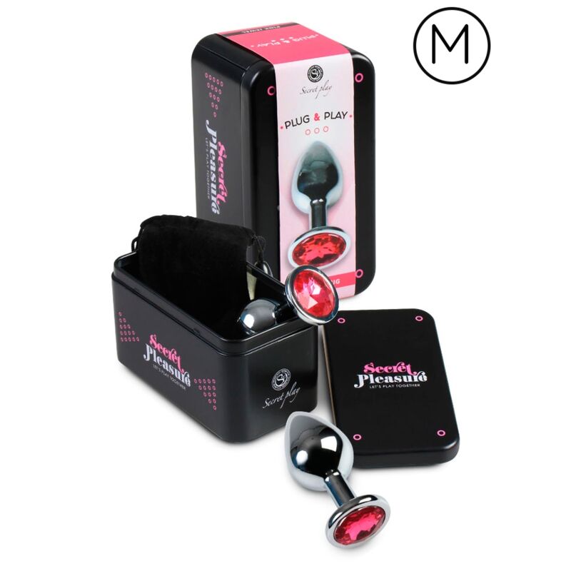 img_91317_69e5219b09496e37e9932eda5e871431_1 SECRETPLAY - PLUG ANAL FUCHSIA 8 CM - Image 2