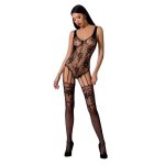PASSION - WOMAN BS074 BODYSTOCKING ONE SIZE BLACK - Image 2