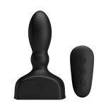 MR PLAY - BLACK INFLATABLE ANAL PLUG REMOTE CONTROL - Image 2