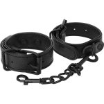 DARKNESS - WIDE THIN TEXTURED HANDCUFFS - Image 2
