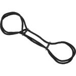 DARKNESS - 100% COTTON ROPE HANDCUFFS OR ANKLE HANDCUFFS - Image 2