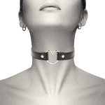 COQUETTE CHIC DESIRE - VEGAN LEATHER NECKLACE WOMAN HEART ACCESSORY - Image 2
