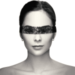 COQUETTE CHIC DESIRE - LACE MASK BLACK - Image 2