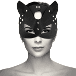 COQUETTE CHIC DESIRE - VEGAN LEATHER MASK WITH BUNNY EARS - Image 2