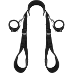 FETISH SUBMISSIVE - OPEN LEGS POSITION WITH NOPRENE LINING HANDCUFFS - Image 2