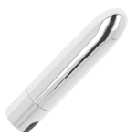 OHMAMA - SILVER VIBRATING BULLET 9.5 CM - Image 2