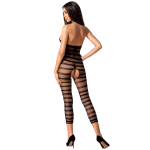 PASSION - WOMAN BS081 BODYSTOCKING BLACK ONE SIZE - Image 2