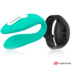 WEARWATCH - DUAL TECHNOLOGY VIBRATOR WATCHME AQUAMARINE / JET - Image 2