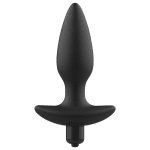 ADDICTED TOYS - MASSAGER PLUG ANAL WITH VIBRATION BLACK - Image 2